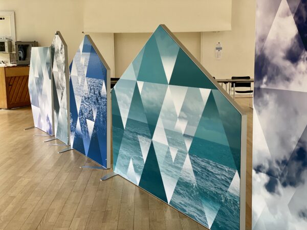 Cip60 screen. stående skærmvæg og hængende skærmvæg 31 DecoDemp Akustikløsning i klasse A. Støjdæmpning med eget design. 